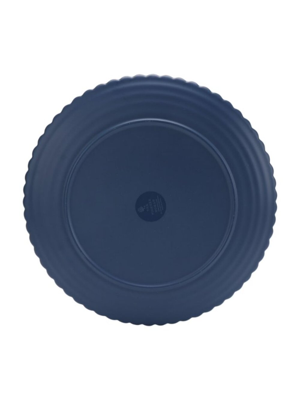 The Woman Pioneer Blue Bold Floral Daisy 12-Piece Bamboo Melamine Dinnerware - Picture 8 of 10